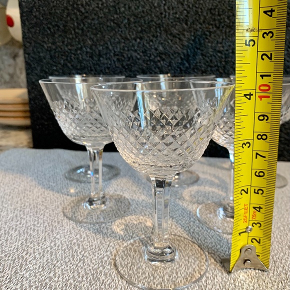 Mid-Century Modern Crystal Stemware Barware Sherry Cocktail - Set of 6 - Picture 5 of 5